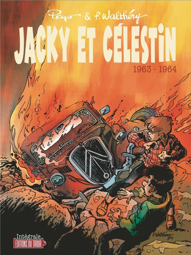 JACKY ET CELESTIN - 1963-1966 - WALTHERY/PEYO/VICQ - DU TIROIR