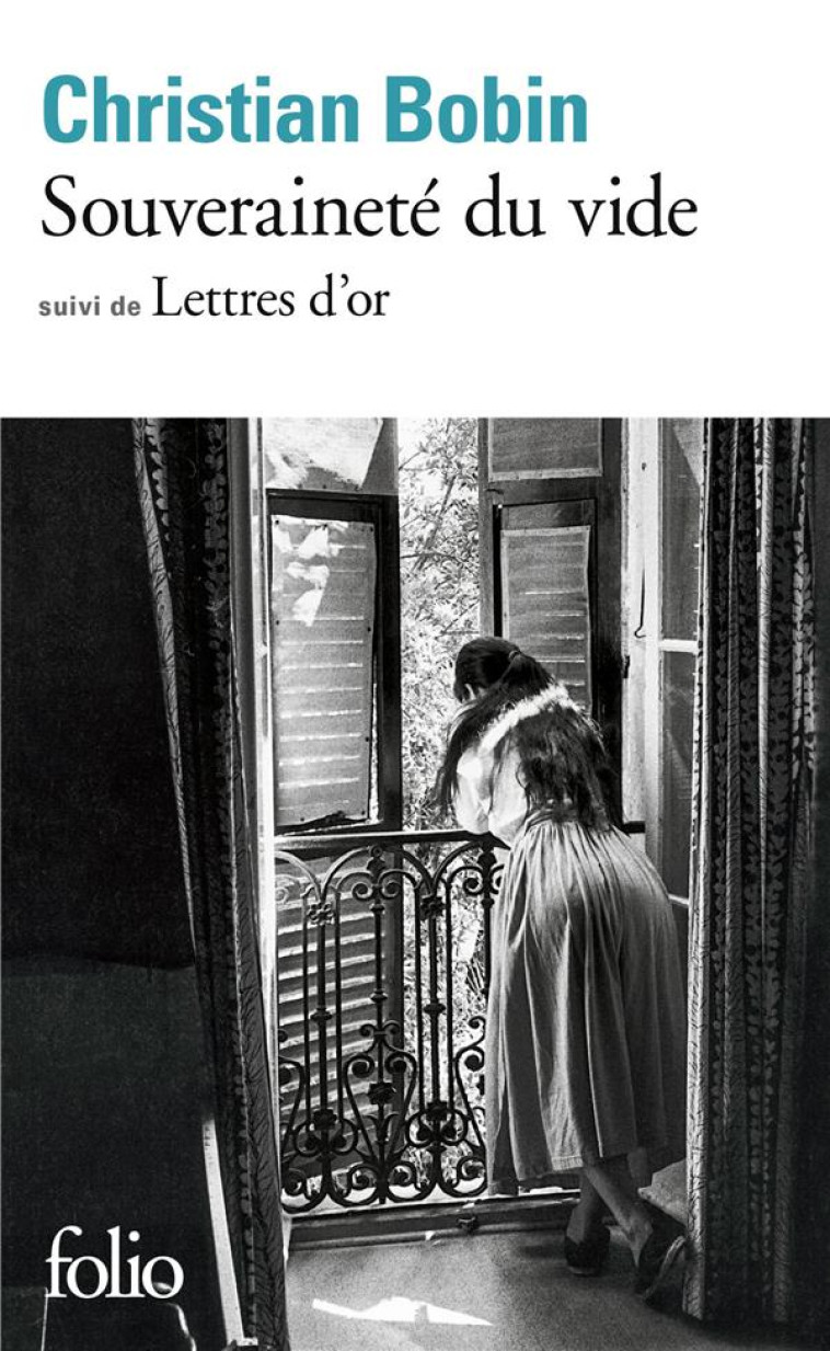 SOUVERAINETE DU VIDE / LETTRES D'OR - BOBIN CHRISTIAN - GALLIMARD