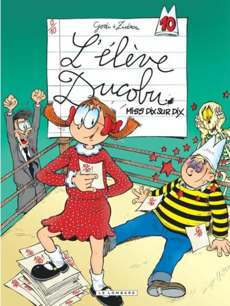 DUCOBU  - TOME 10 - MISS DIX SUR DIX / EDITION SPECIALE (INDISPENSABLES 2023) - ZIDROU/GODI - LOMBARD