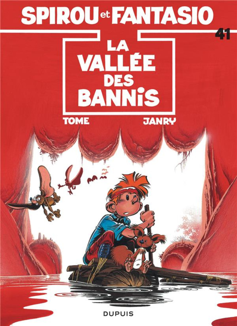 SPIROU ET FANTASIO - TOME 41 - LA VALLEE DES BANNIS / EDITION SPECIALE, LIMITEE (INDISPENSABLES 2023 - TOME/JANRY - DUPUIS