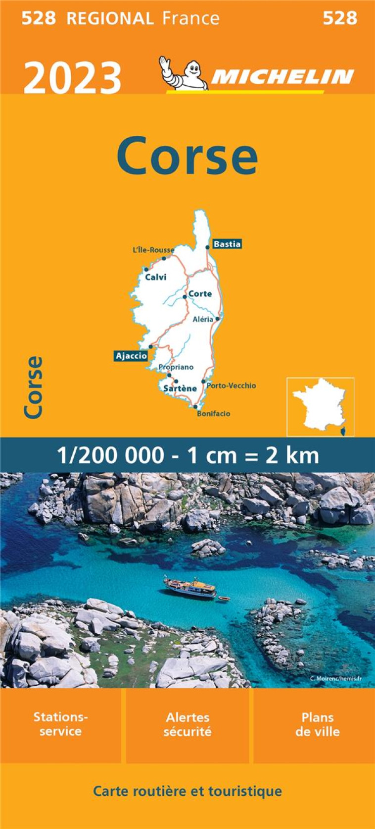 CARTE CORSE 2023 MICHELIN - XXX - MICHELIN