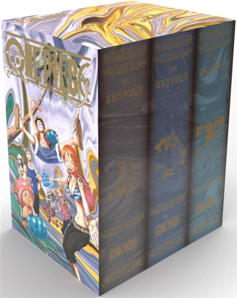 ONE PIECE - COFFRET VIDE SKYPIEA (TOMES 24 A 32) - ODA EIICHIRO - NC