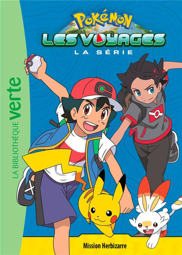 POKEMON LES VOYAGES - T02 - POKEMON LES VOYAGES 02 - MISSION HERBIZARRE - THE POKEMON COMPANY - HACHETTE