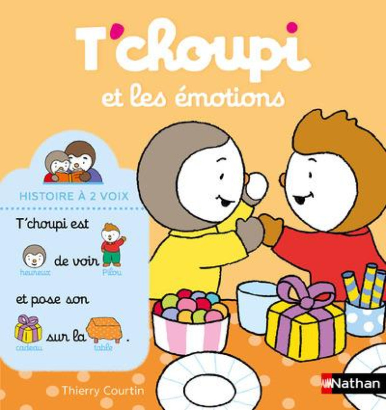 T'CHOUPI ET LES EMOTIONS - COURTIN THIERRY - CLE INTERNAT