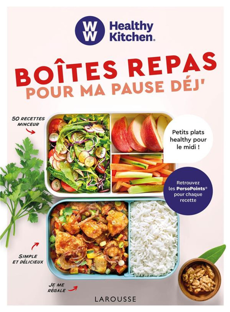 WW : BOITES REPAS POUR MA PAUSE DEJ' - COLLECTIF - LAROUSSE