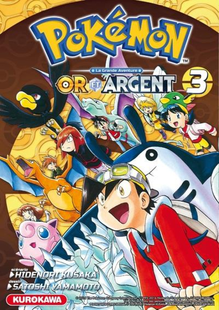 POKEMON OR ET ARGENT - TOME 3 - VOL03 - KUSAKA/YAMAMOTO - Kurokawa