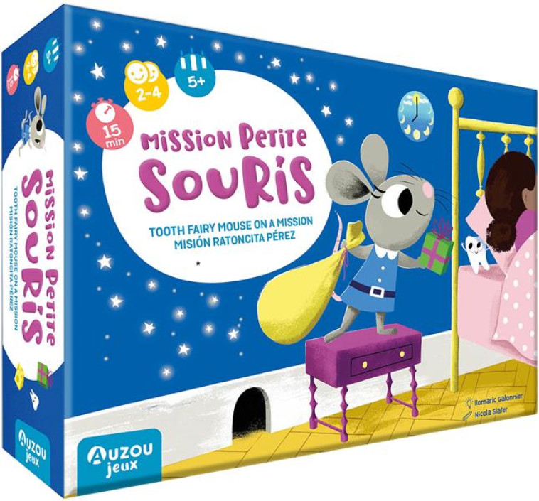 P'TITS JEUX - MISSION PETITE SOURIS - GALONNIER/SLATER - NC