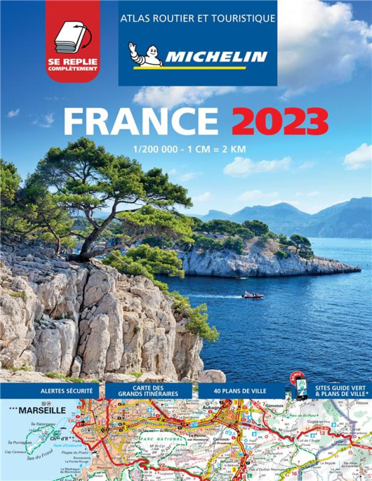 ATLAS ROUTIER FRANCE 2023 MICHELIN - TOUS LES SERVICES UTILES (A4-MULTIFLEX) - XXX - MICHELIN