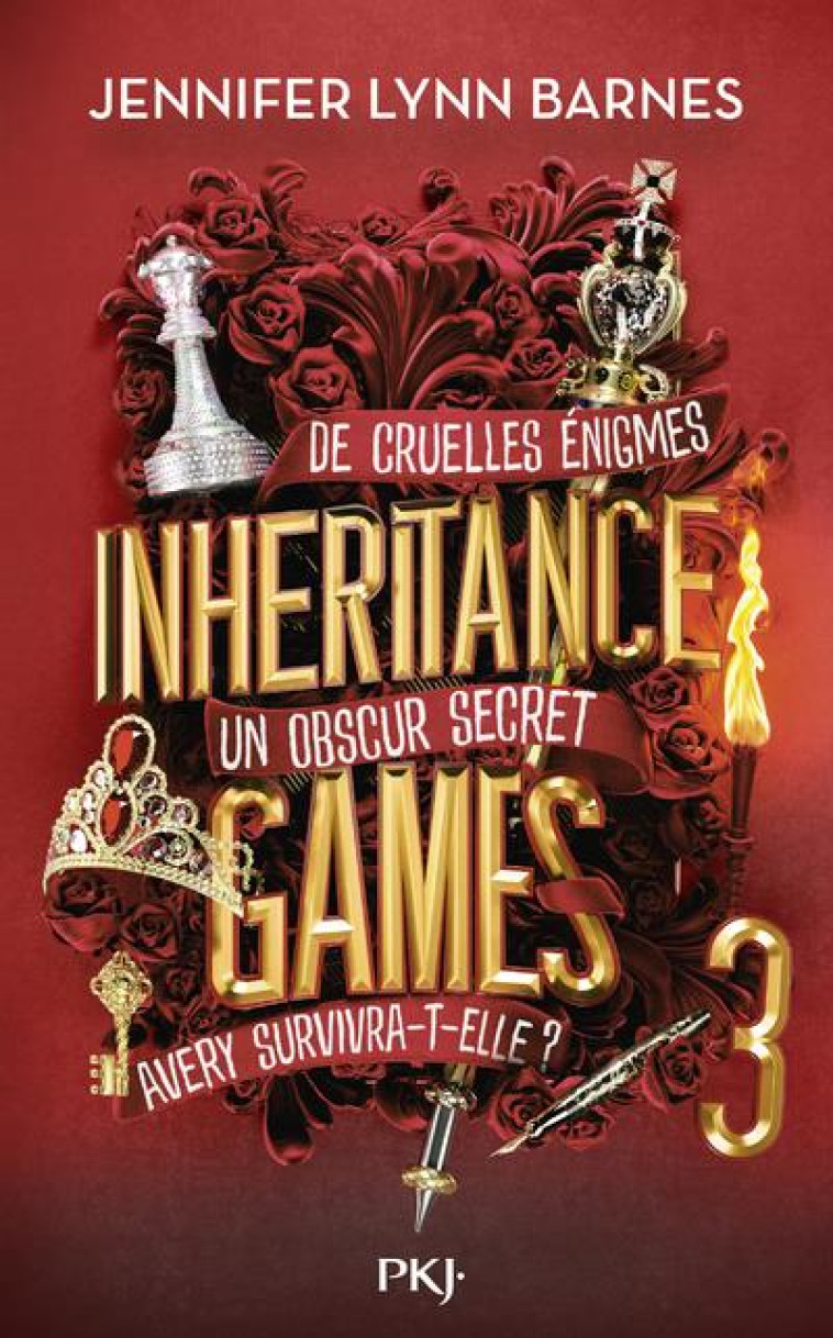 INHERITANCE GAMES TOME 3 - BARNES JENNIFER LYNN - POCKET