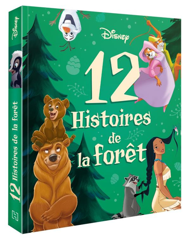 DISNEY - 12 HISTOIRES DE LA FORET - XXX - HACHETTE