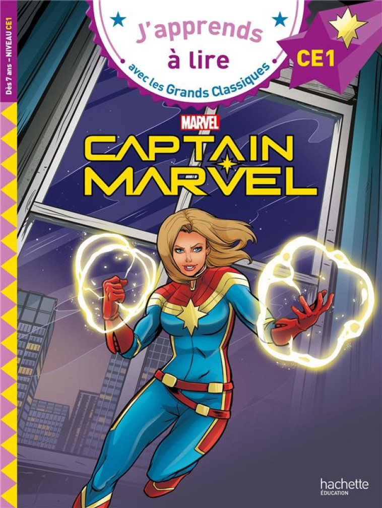 DISNEY -  MARVEL - CE1 CAPTAIN MARVEL - ALBERTIN ISABELLE - HACHETTE