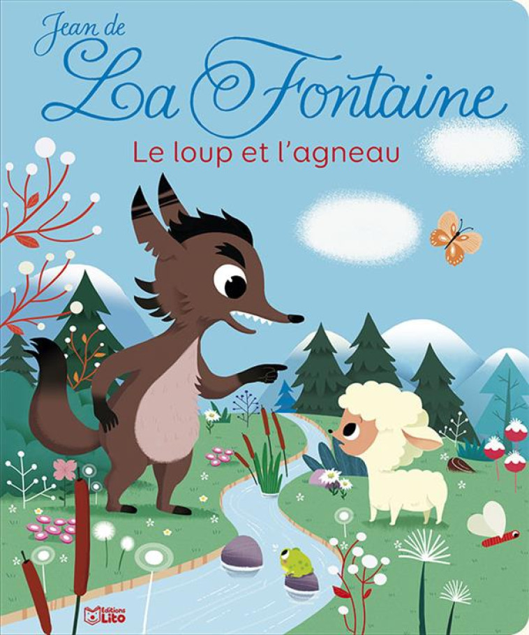 LIVRE FABLE LOUP ET L'AGNEAU - XXX - LITO