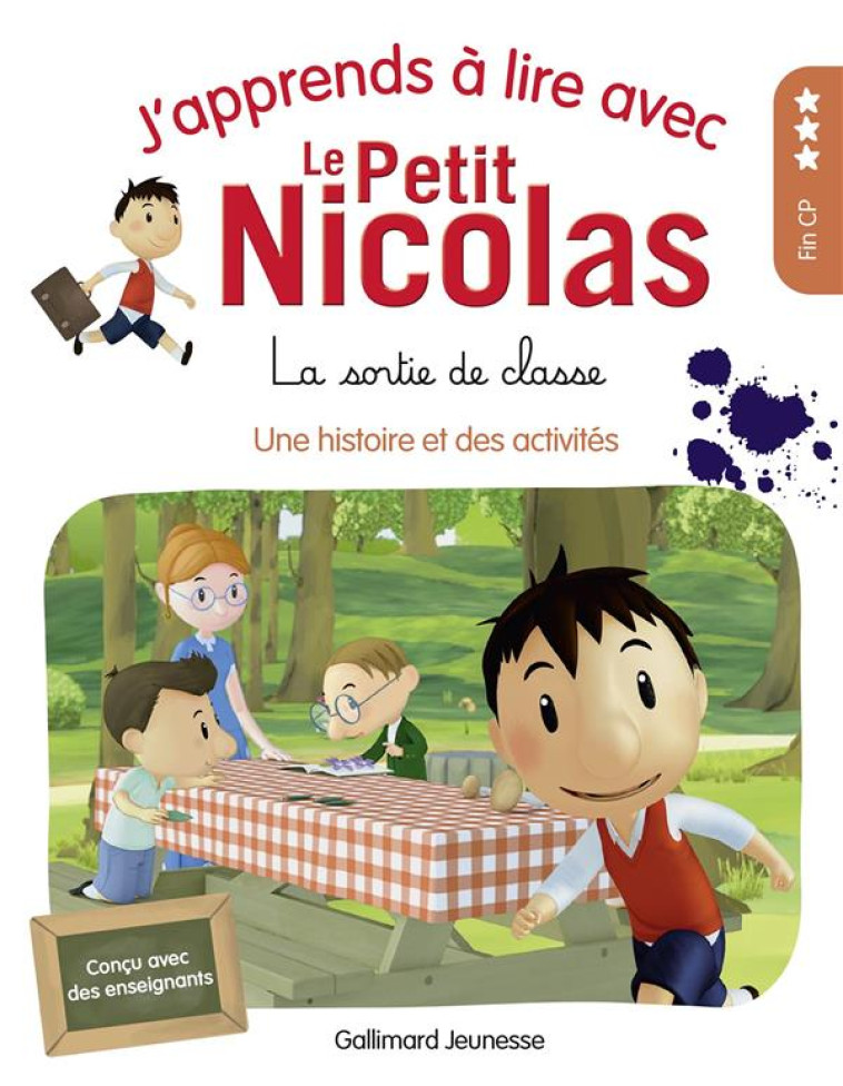 J'APPRENDS A LIRE AVEC LE PETIT NICOLAS - T17 - LA SORTIE DE CLASSE - DEMARIA MARJORIE - GALLIMARD