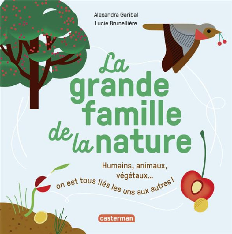 MES IMAGIERS TOUT CARRES - LA GRANDE FAMILLE DE LA NATURE - GARIBAL/BRUNELLIERE - CASTERMAN