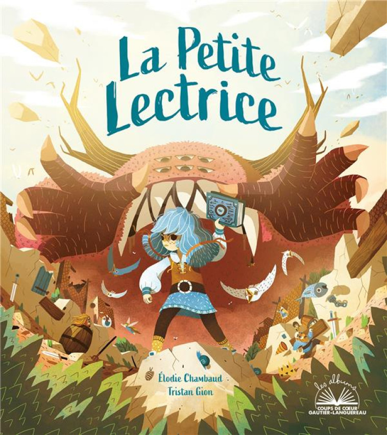 ALBUM COUP DE COEUR - LA PETITE LECTRICE - CHAMBAUD/GION - HACHETTE