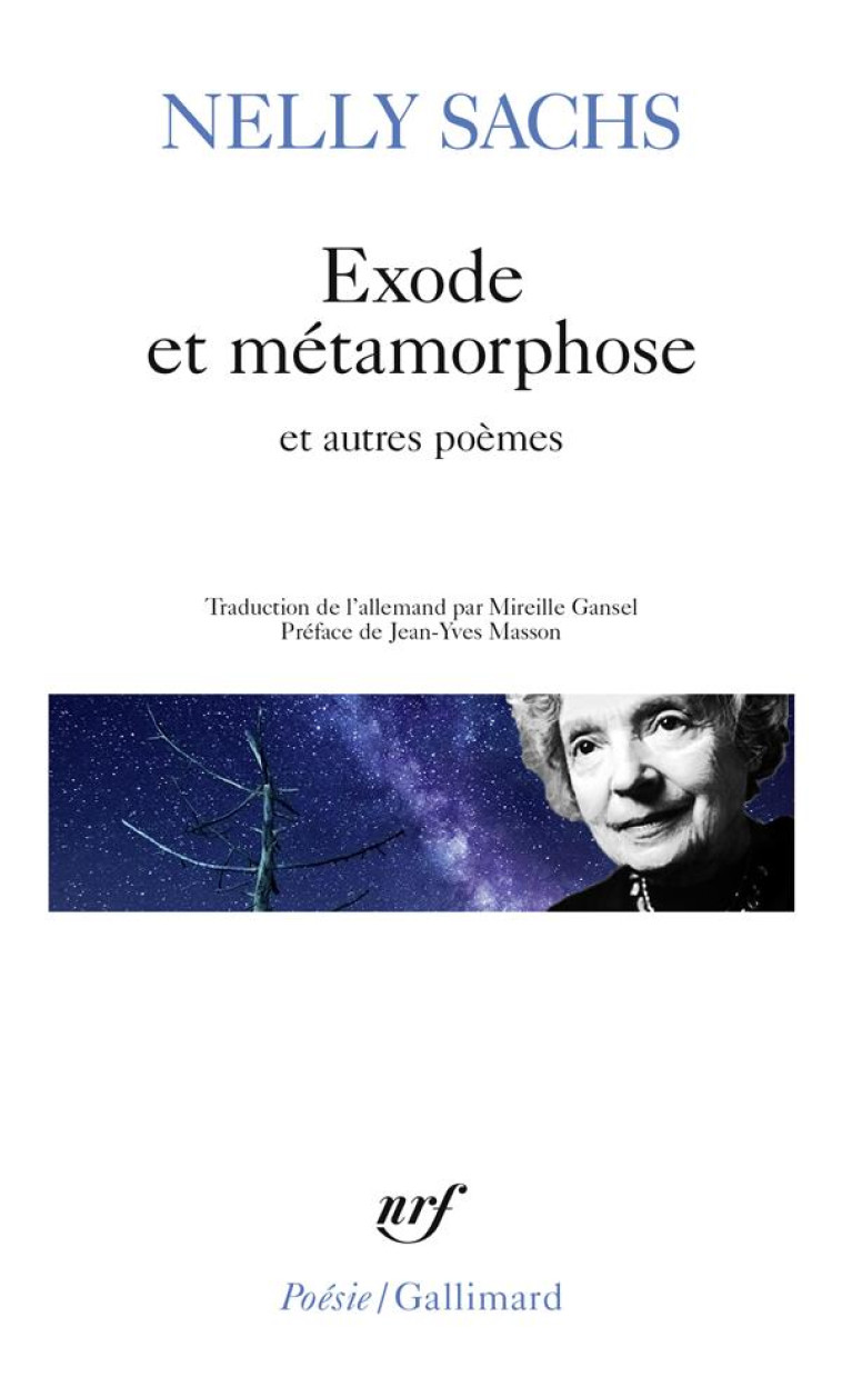 EXODE ET METAMORPHOSE ET AUTRES POEMES - SACHS/MASSON - GALLIMARD