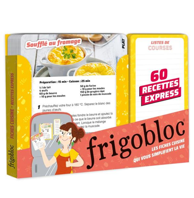 FRIGOBLOC - 60 RECETTES EXPRESS - XXX - NC