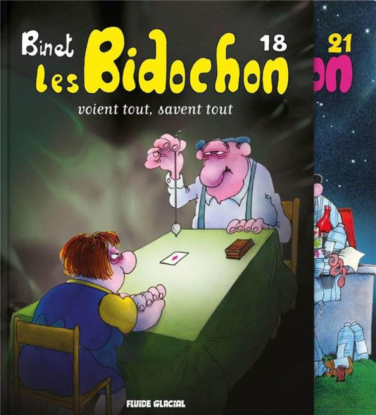 LES BIDOCHON - T01 - LES BIDOCHON - PACK 1+1 - TOMES 18 ET 21 - L-AVENIR - BINET - FLUIDE GLACIAL