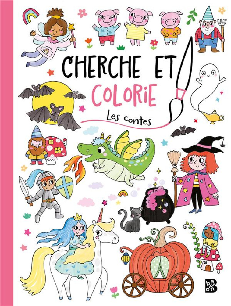 CHERCHE ET COLORIE - LES CONTES - XXX - NC