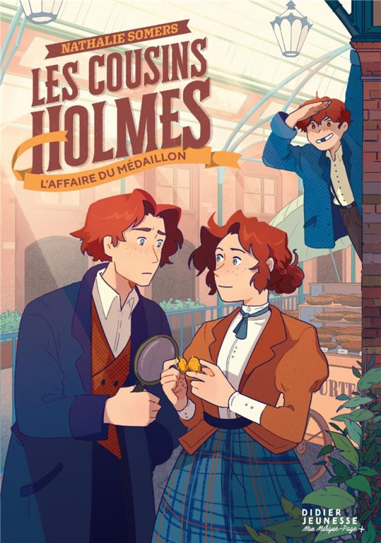 LES COUSINS HOLMES, TOME 3 - L-AFFAIRE DU MEDAILLON - SOMERS/MARIANO - DIDIER