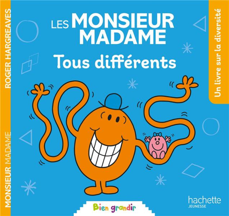 MONSIEUR MADAME - TOUS DIFFERENTS - COLLECTIF - HACHETTE