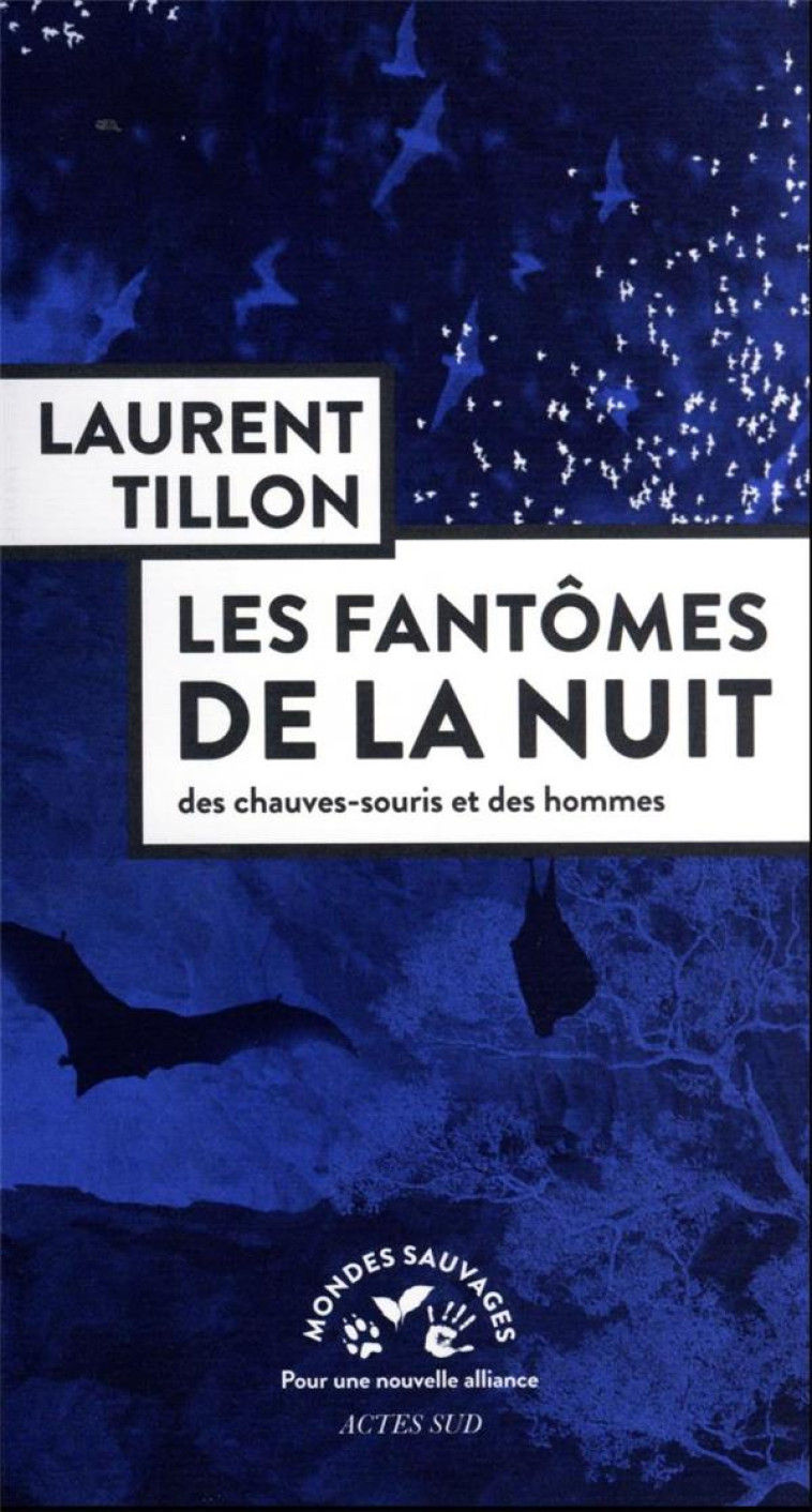 LES FANTOMES DE LA NUIT - DES CHAUVES-SOURIS ET DES HOMMES - TILLON LAURENT - ACTES SUD