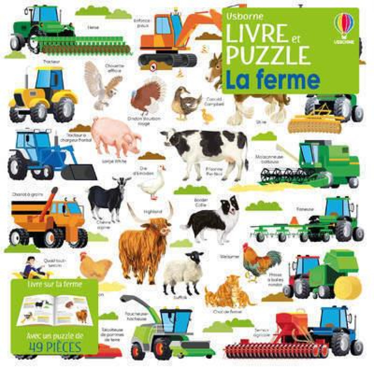 LA FERME - COFFRET LIVRE ET PUZZLE - NOLAN/DYSON/ANTONINI - NC