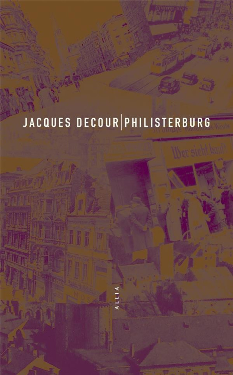 PHILISTERBURG - DECOUR JACQUES - ALLIA