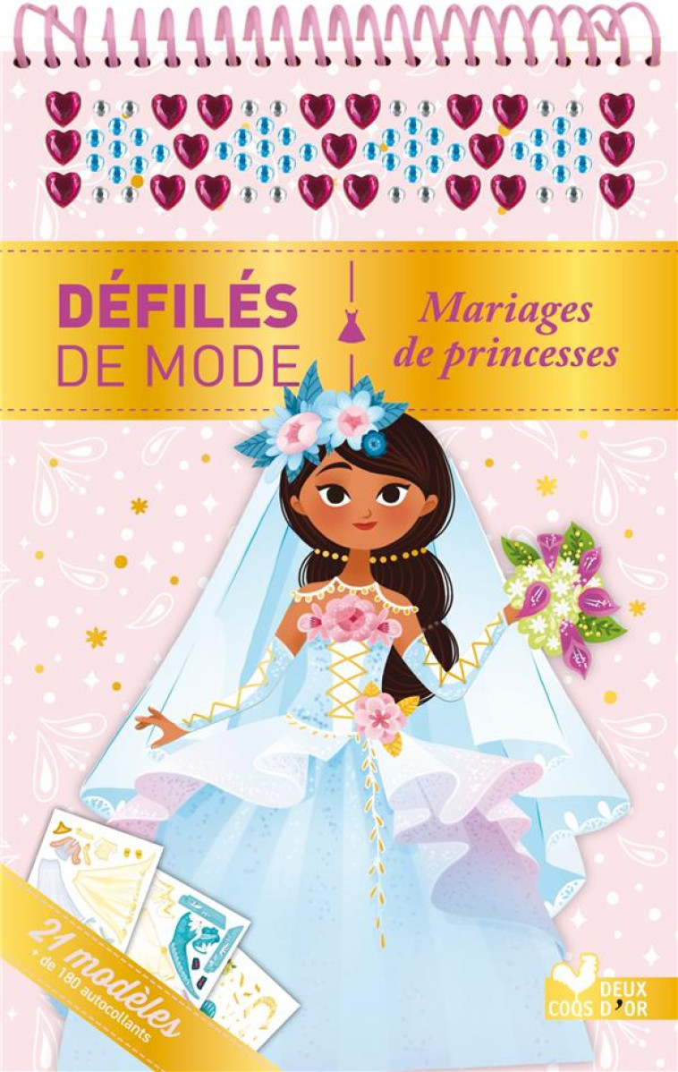 MARIAGES DE PRINCESSES - BLOC A SPIRALE - LILI LA BALEINE - HACHETTE