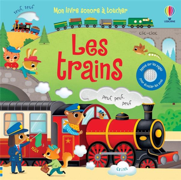 LES TRAINS - MON LIVRE SONORE A TOUCHER - TAPLIN/IOSSA - NC