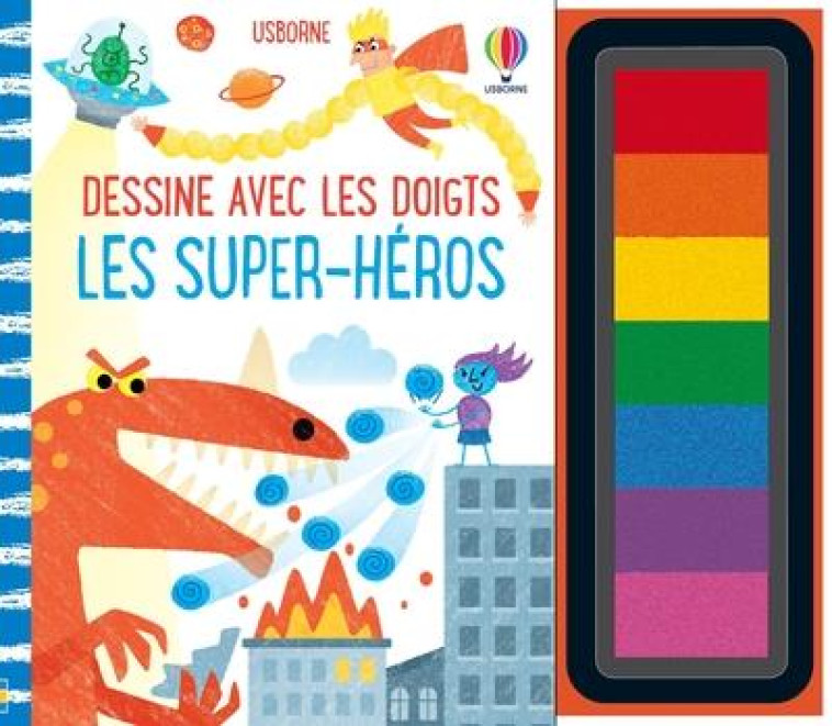 DESSINE AVEC LES DOIGTS... LES SUPER-HEROS - WATT/WHATMORE - NC