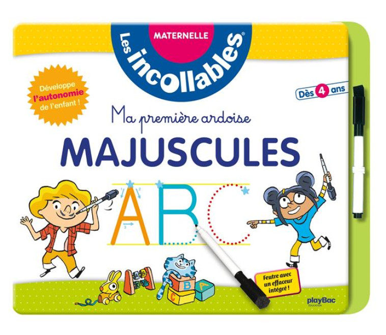 LES INCOLLABLES - MA PREMIERE ARDOISE - MAJUSCULES - XXX - PRISMA