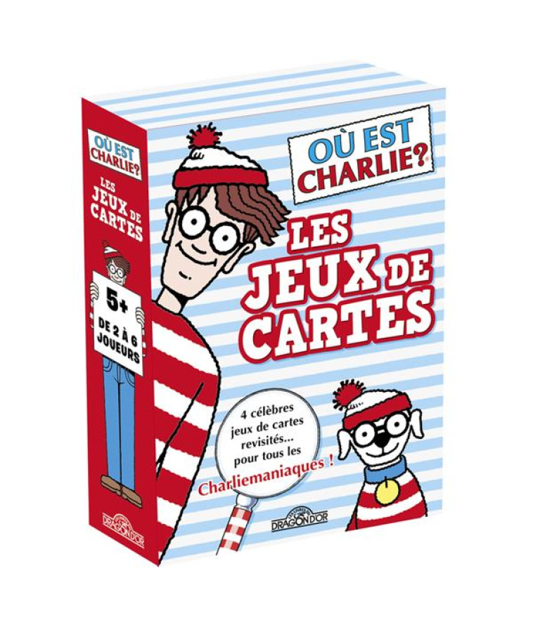 OU EST CHARLIE ? - LES JEUX DE CARTES - HANDFORD/UNIVERSAL - NC