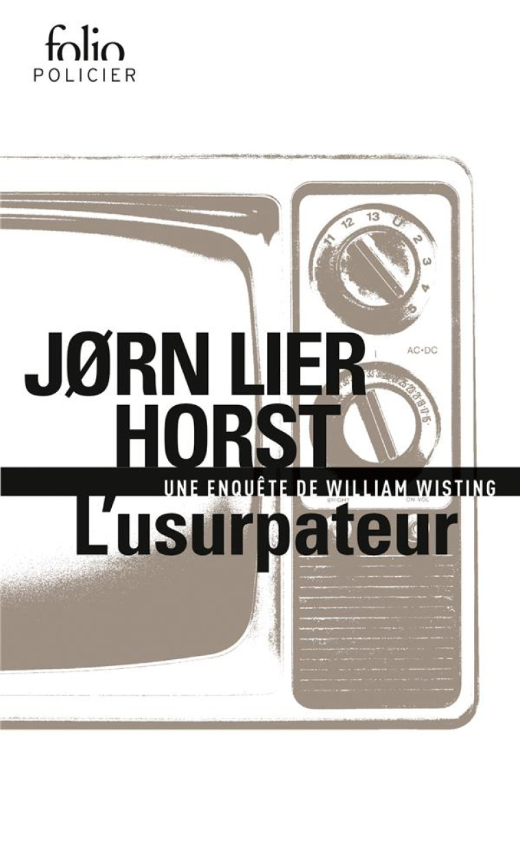 L-USURPATEUR - UNE ENQUETE DE WILLIAM WISTING - HORST JORN LIER - GALLIMARD