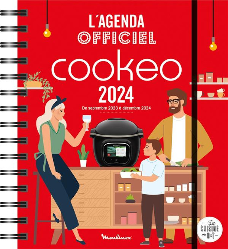 L-AGENDA OFFICIEL COOKEO 2024 - COLLECTIF - NC