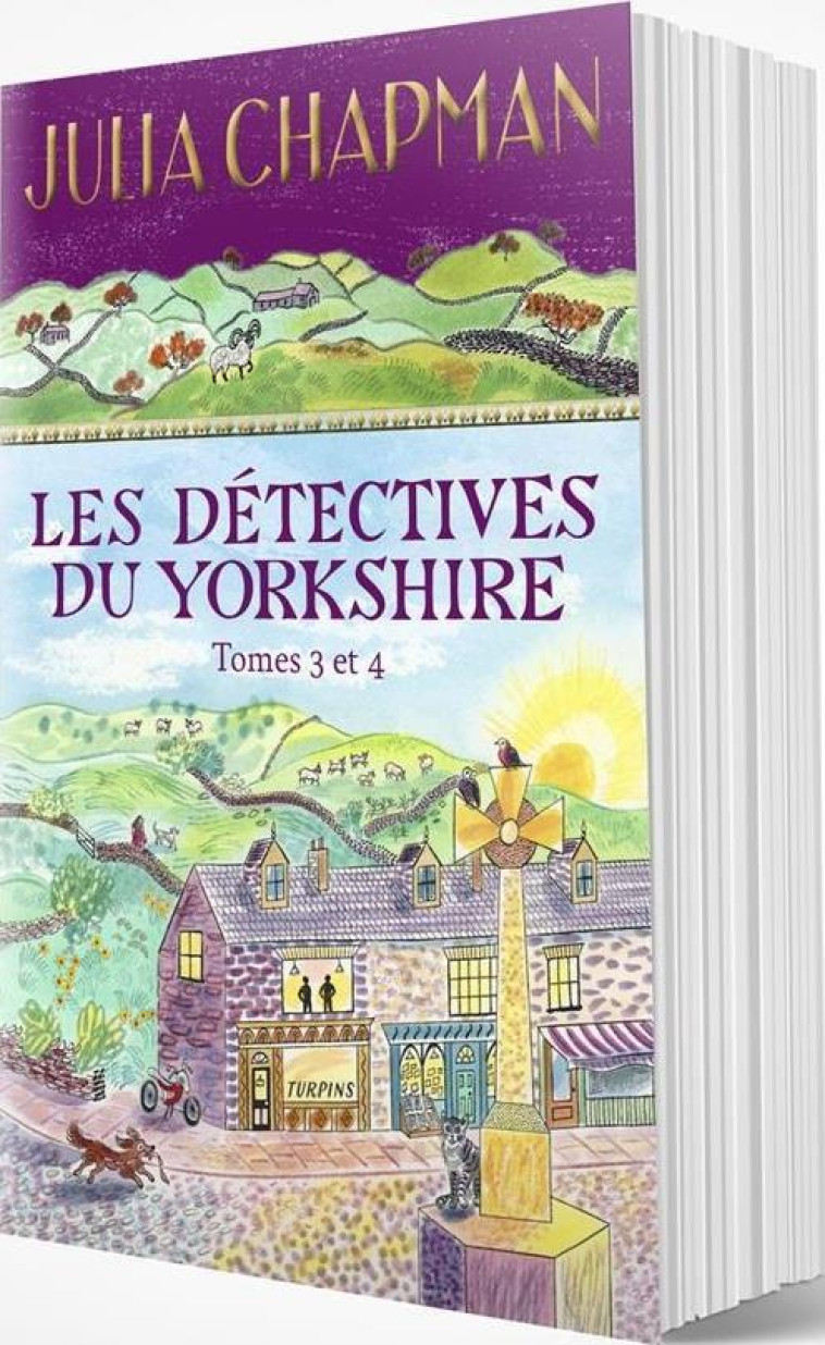 LES DETECTIVES DU YORKSHIRE - EDITION COLLECTOR - TOMES 3 & 4 - CHAPMAN JULIA - ROBERT LAFFONT