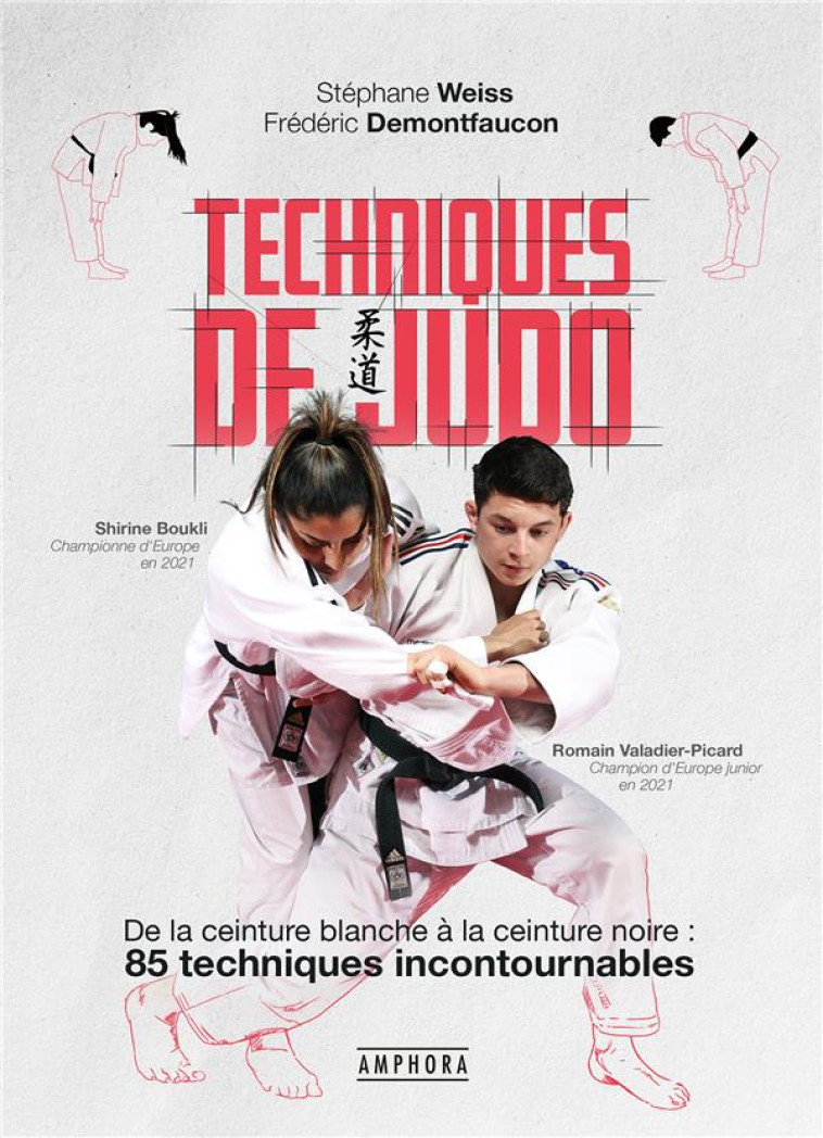 TECHNIQUES DE JUDO - DE LA CEINTURE BLANCHE A LACEINTURE NOIRE : 85 TECHNIQUES INCONTOURNABLES - DEMONTFAUCON/WEISS - AMPHORA