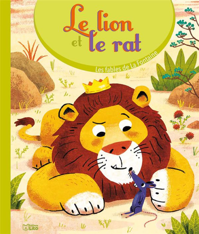 LES FABLES DE LA FONTAINE - LE LION ET LE RAT - LA FONTAINE JEAN DE - Lito