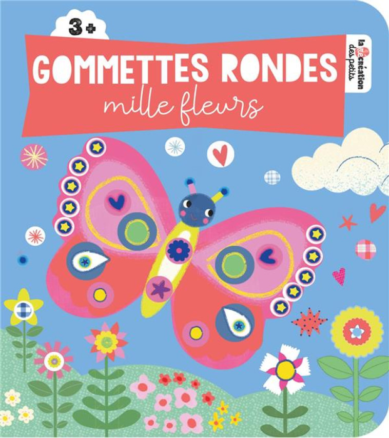 GOMMETTES RONDES MILLE FLEURS - BREZZI SARAH - HACHETTE