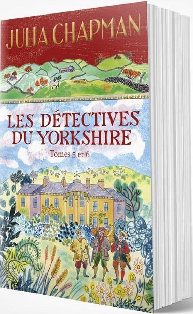 LES DETECTIVES DU YORKSHIRE - EDITION COLLECTOR - TOMES 5 & 6 - CHAPMAN JULIA - ROBERT LAFFONT