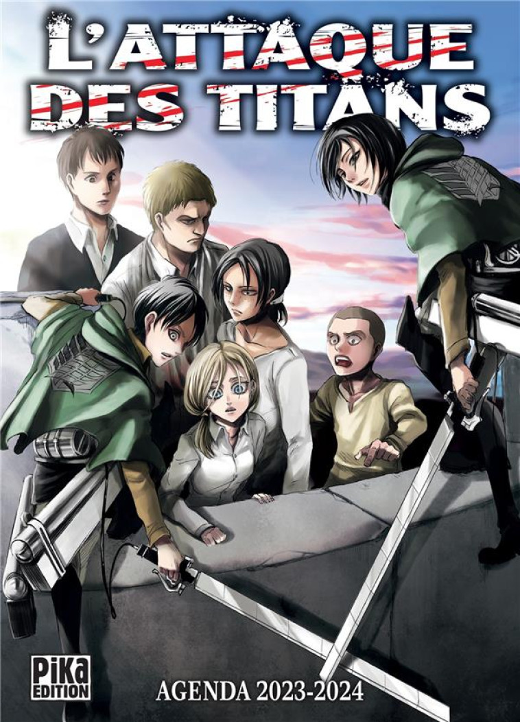 L-ATTAQUE DES TITANS - AGENDA SCOLAIRE 2023-2024 - AGENDA L-ATTAQUE DES TITANS 2023-2024 - ISAYAMA HAJIME - NC