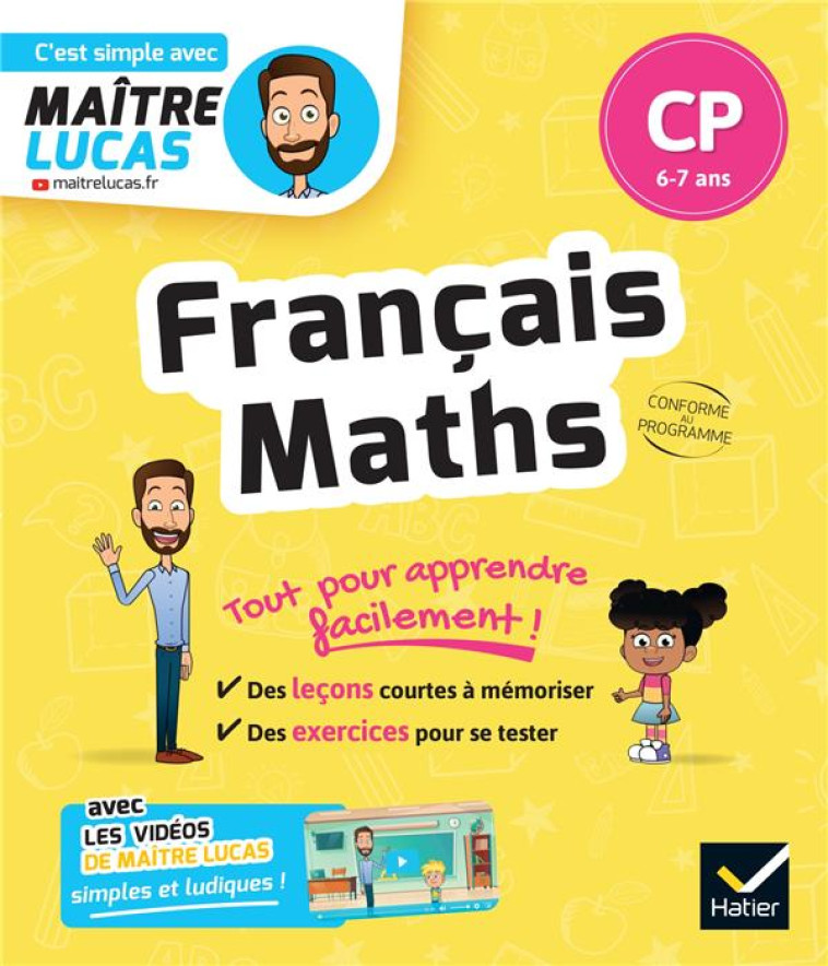 FRANCAIS ET MATHS CP - CAHIER DE REVISION ET D-ENTRAINEMENT - IDIARD BENEDICTE - HATIER SCOLAIRE