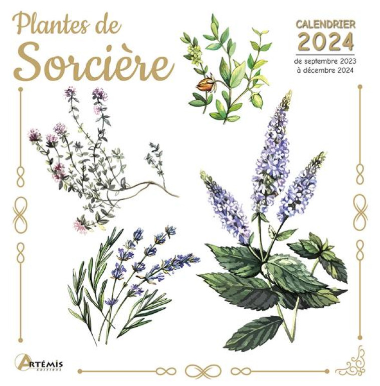 CALENDRIER PLANTES DE SORCIERE 2024 - XXX - NC