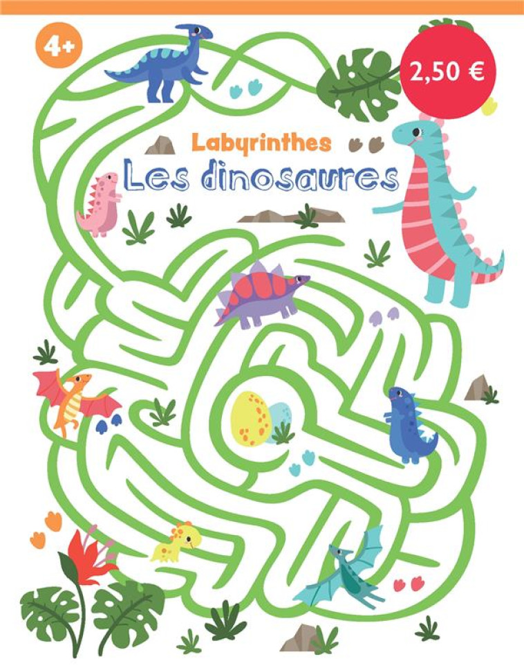 BLOCS LABYRINTHES - LES DINOSAURES - XXX - NC