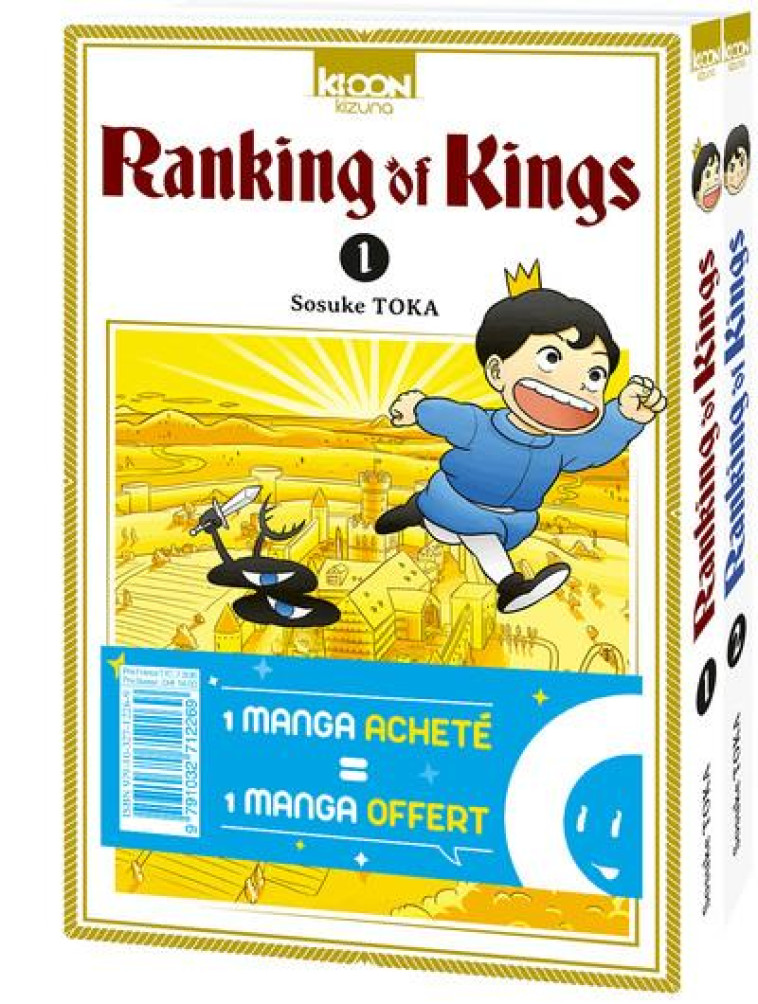 PACK OFFRE DECOUVERTE RANKING OF KINGS T01 & T02 - TOKA SOSUKE - KI-OON