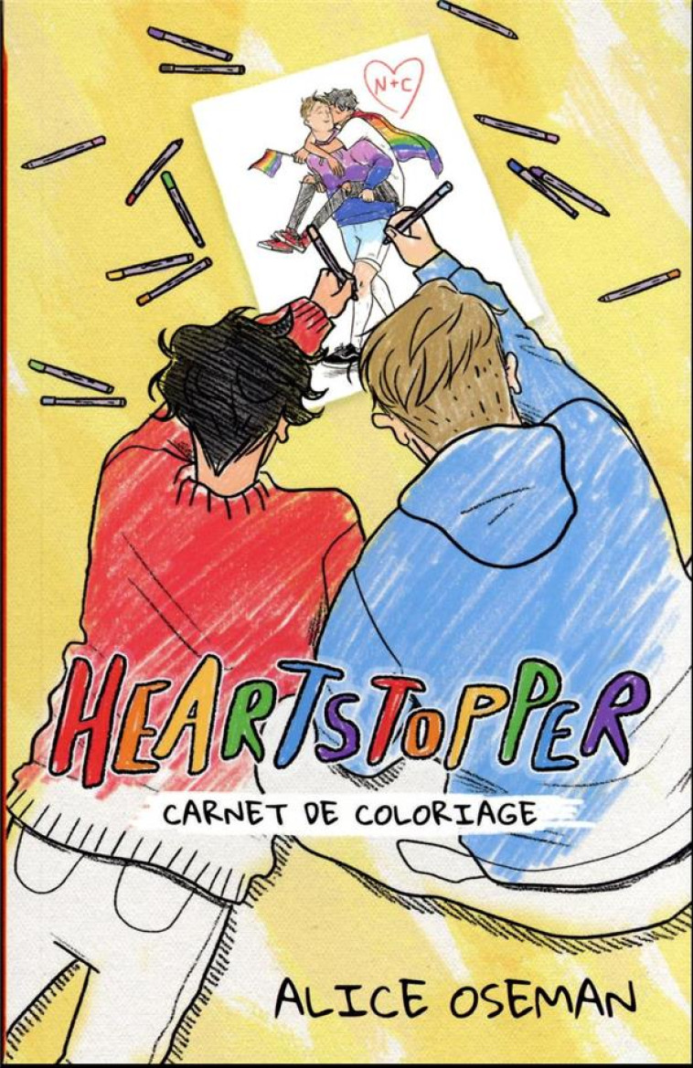 HEARTSTOPPER - LE CARNET DE COLORIAGE - OSEMAN ALICE - HACHETTE