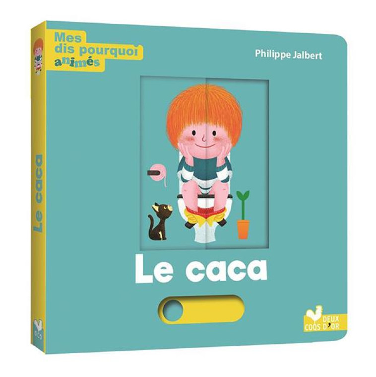 MES DIS POURQUOI ANIMES - LE CACA - JALBERT PHILIPPE - HACHETTE