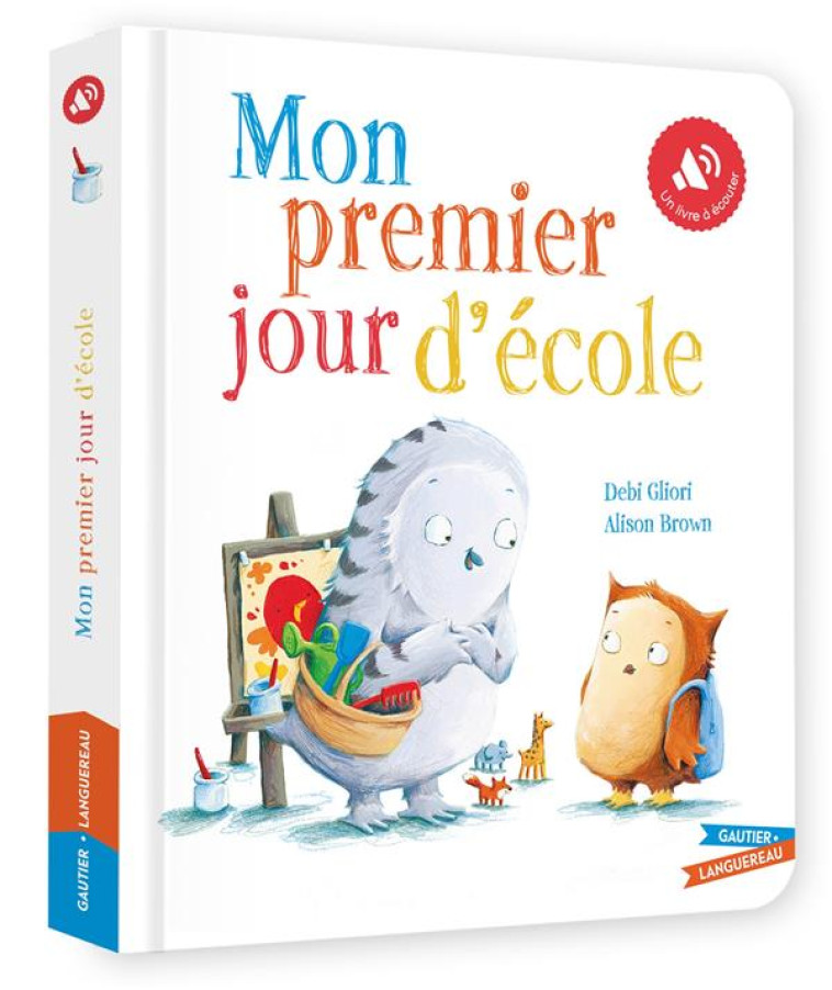 LIVRE SON - MON PREMIER JOUR D-ECOLE - ANDREAE/CABBAN - HACHETTE