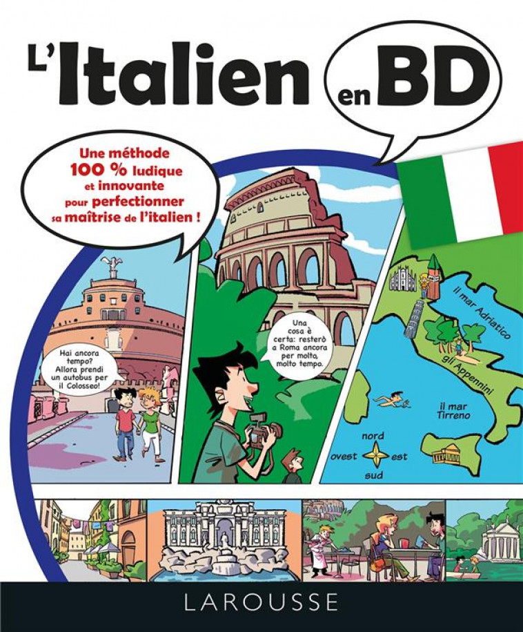 L-ITALIEN EN BD - COLLECTIF - LAROUSSE