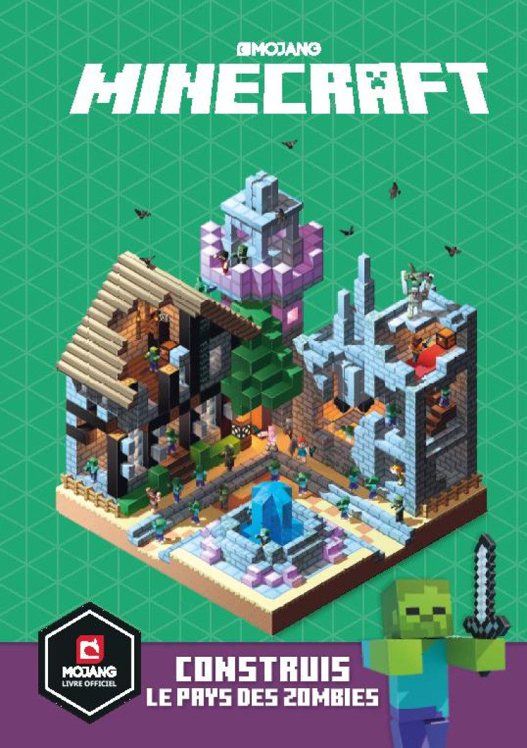 MINECRAFT : CONSTRUIS LE PAYS DES ZOMBIES - JEFFERSON ED - GALLIMARD